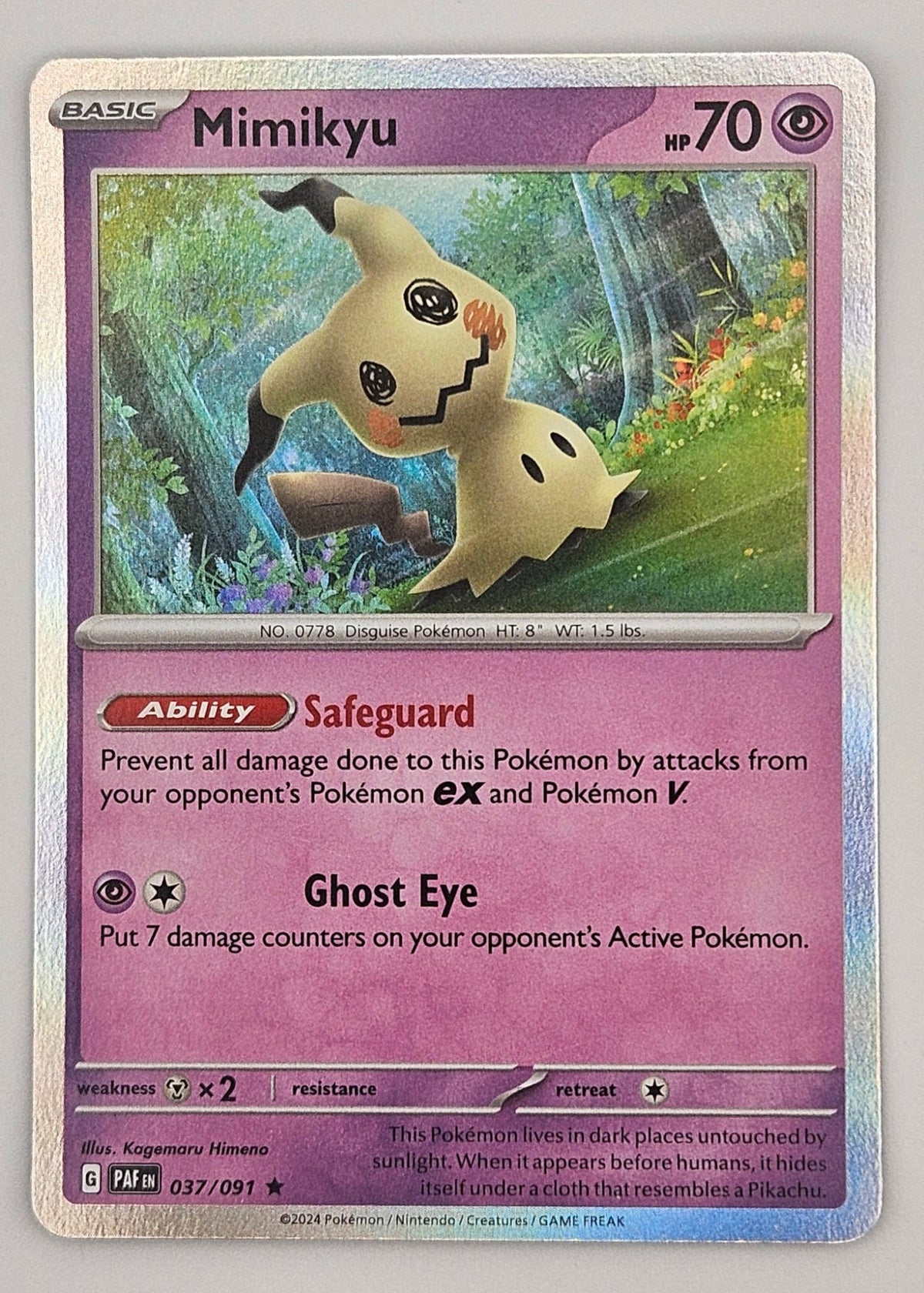 Mimikyu 037/091 Holo