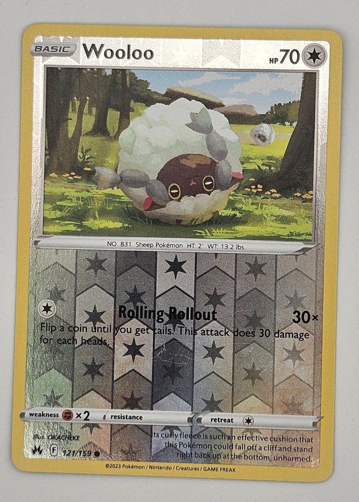 Wooloo 121/159 Reverse Holo