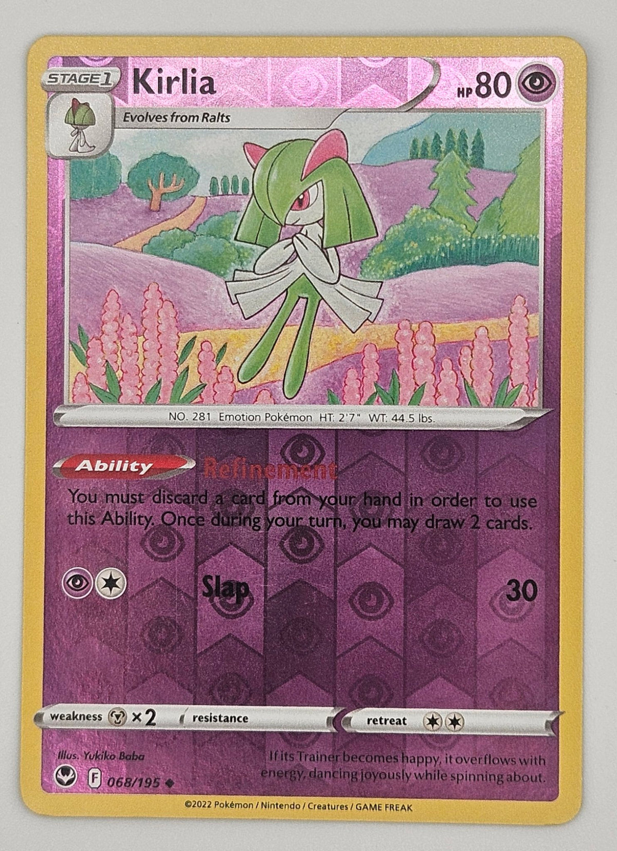Kirlia 068/195 Reverse Holo