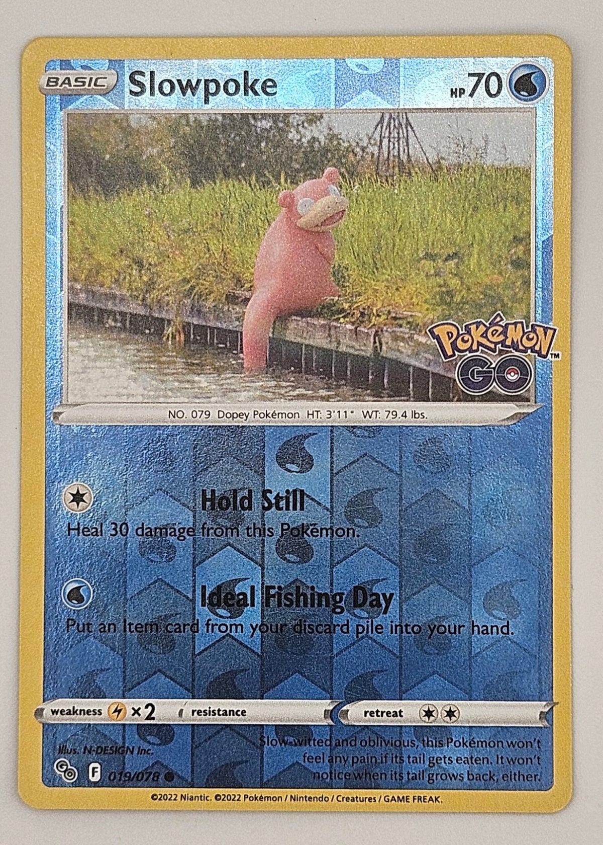 Slowpoke 019/078 Reverse Holo