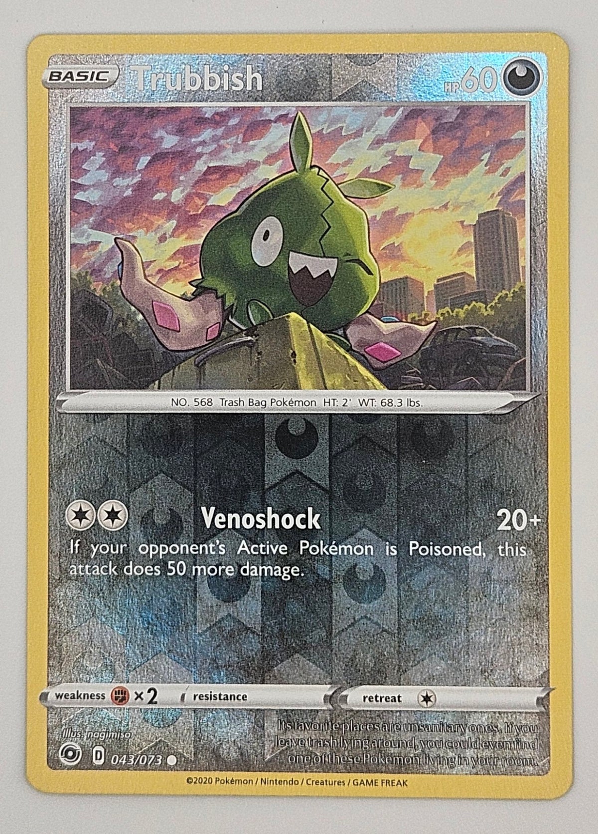 Trubbish 043/073 Reverse Holo