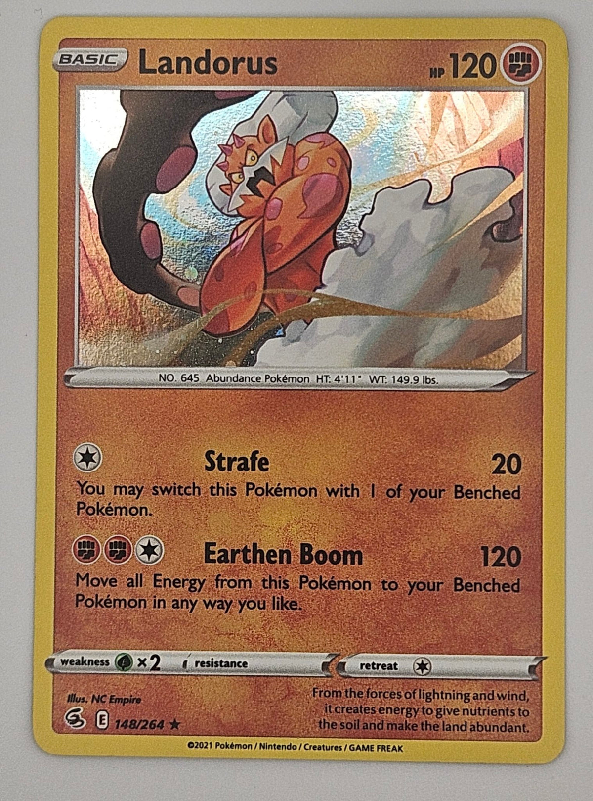 Landorus 148/264 Holo