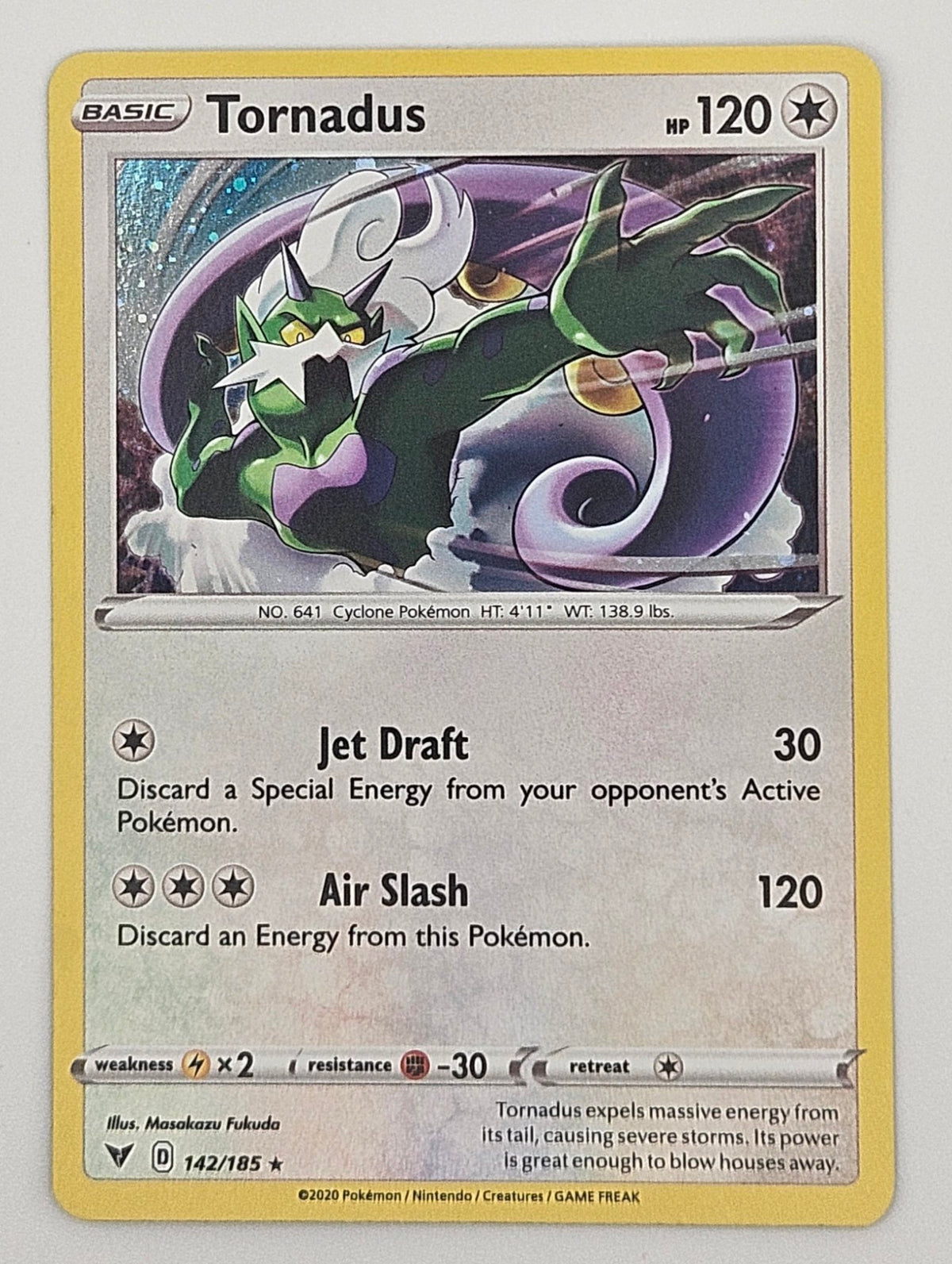 Tornadus 142/185 Holo