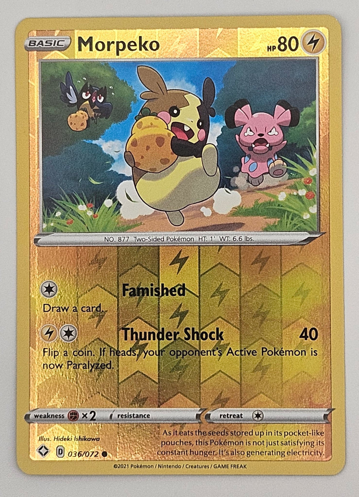 Morpeko 036/072 Reverse Holo