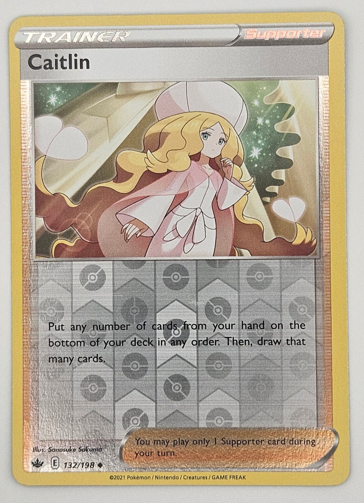 Caitlin 132/198 Reverse Holo
