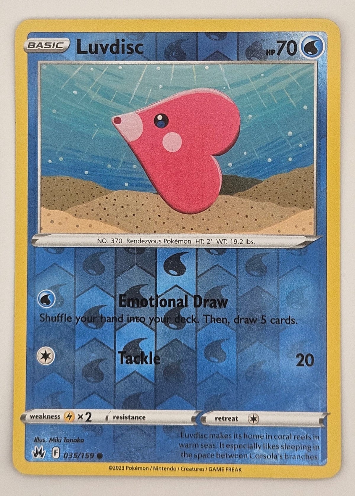 Luvdisc 035/159 Reverse Holo