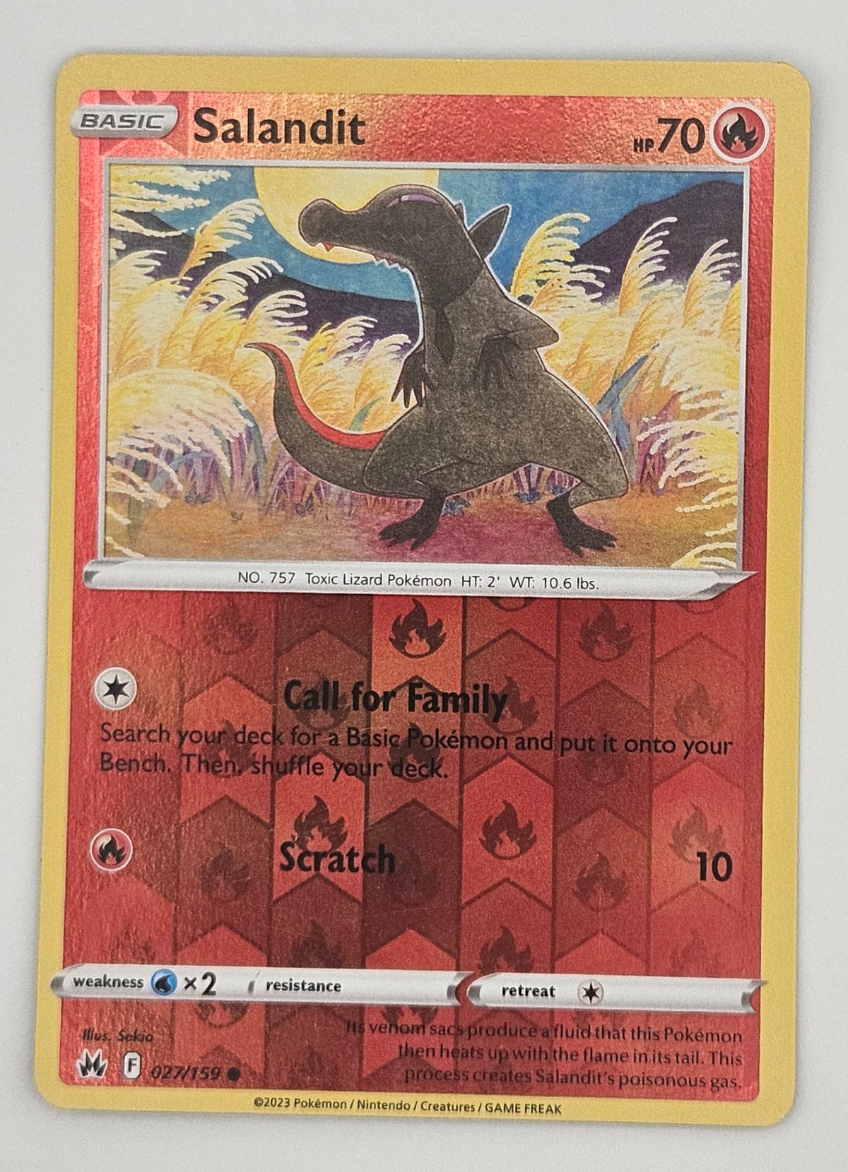 Salandit 027/159 Reverse Holo