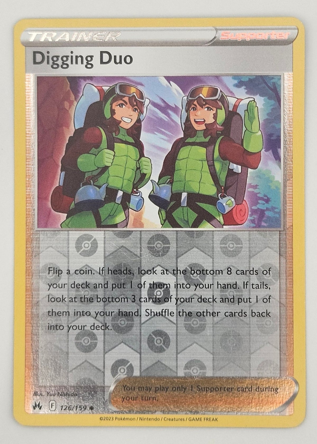Digging Duo 126/159 Reverse Holo
