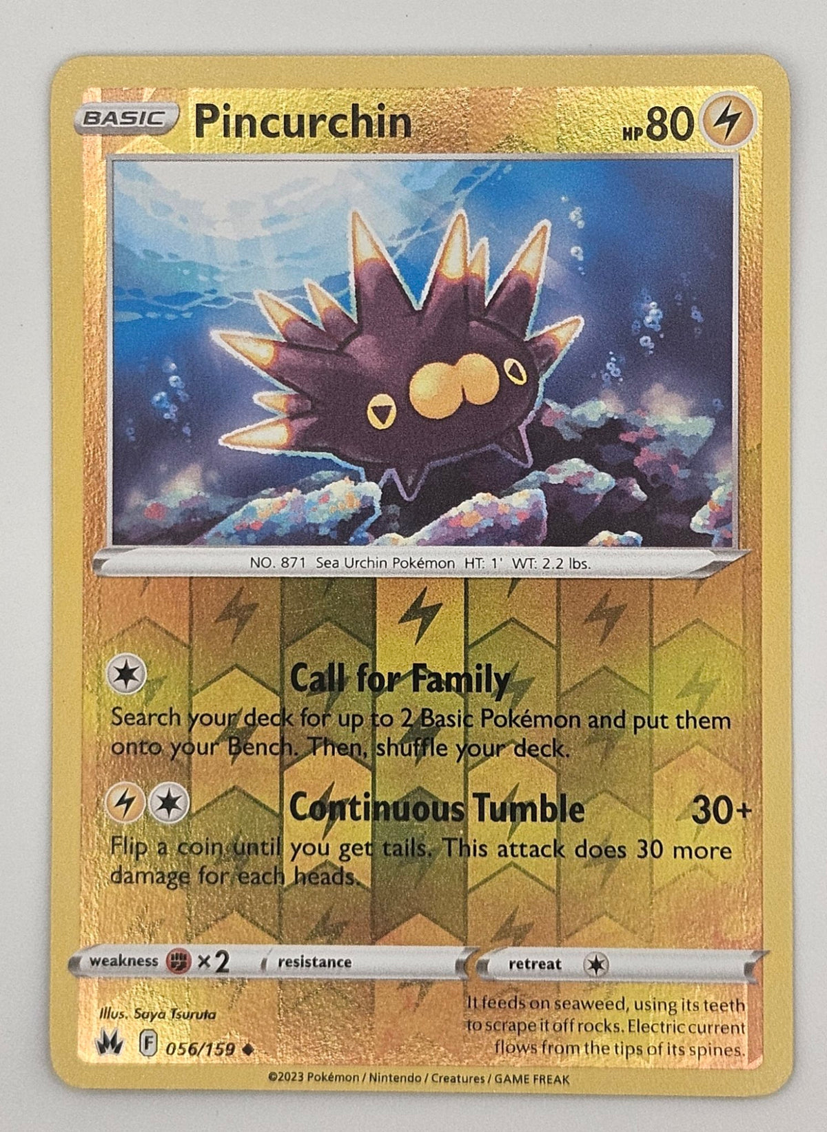 Pincurchin 056/159 Reverse Holo