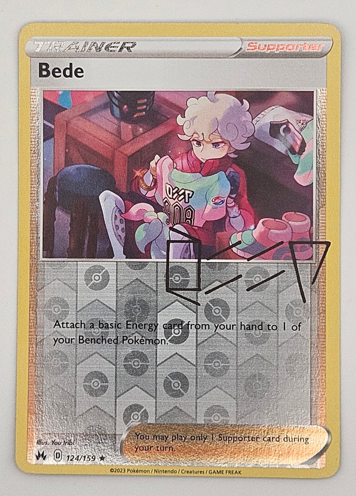 Bede 124/159 Reverse Holo