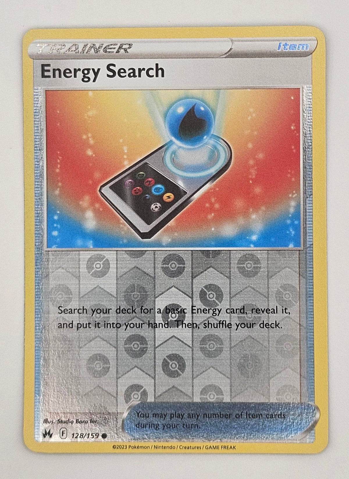 Energy Search 128/159 Reverse Holo
