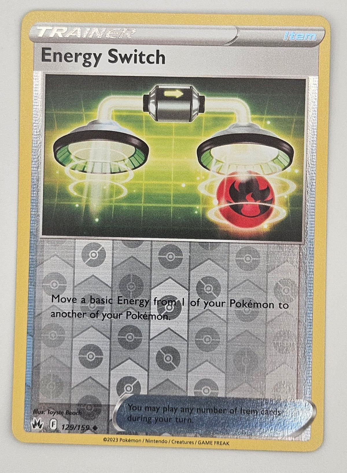 Energy Switch 129/159 Reverse Holo