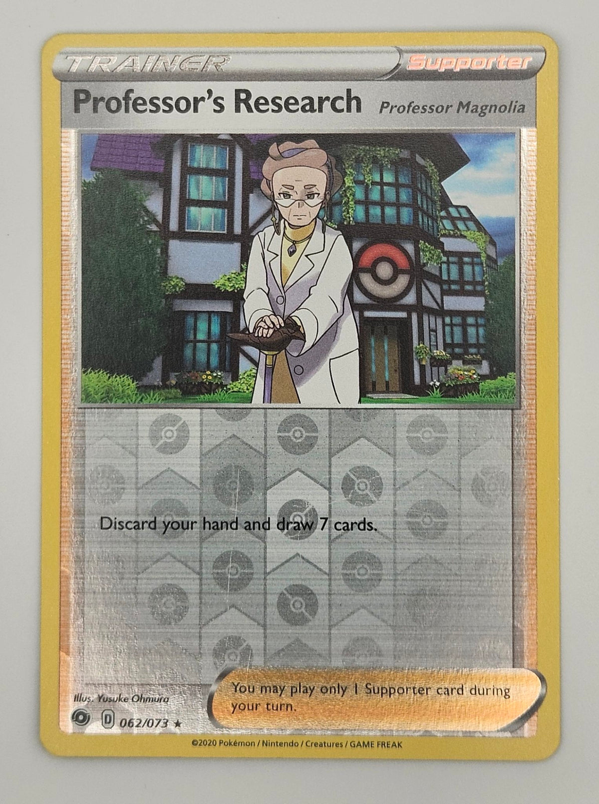 Professor's Research 062/073 Reverse Holo