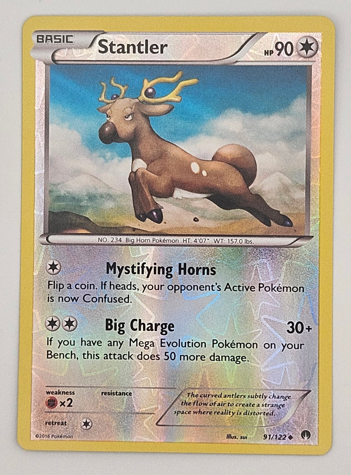 Stantler 91/122 Reverse Holo
