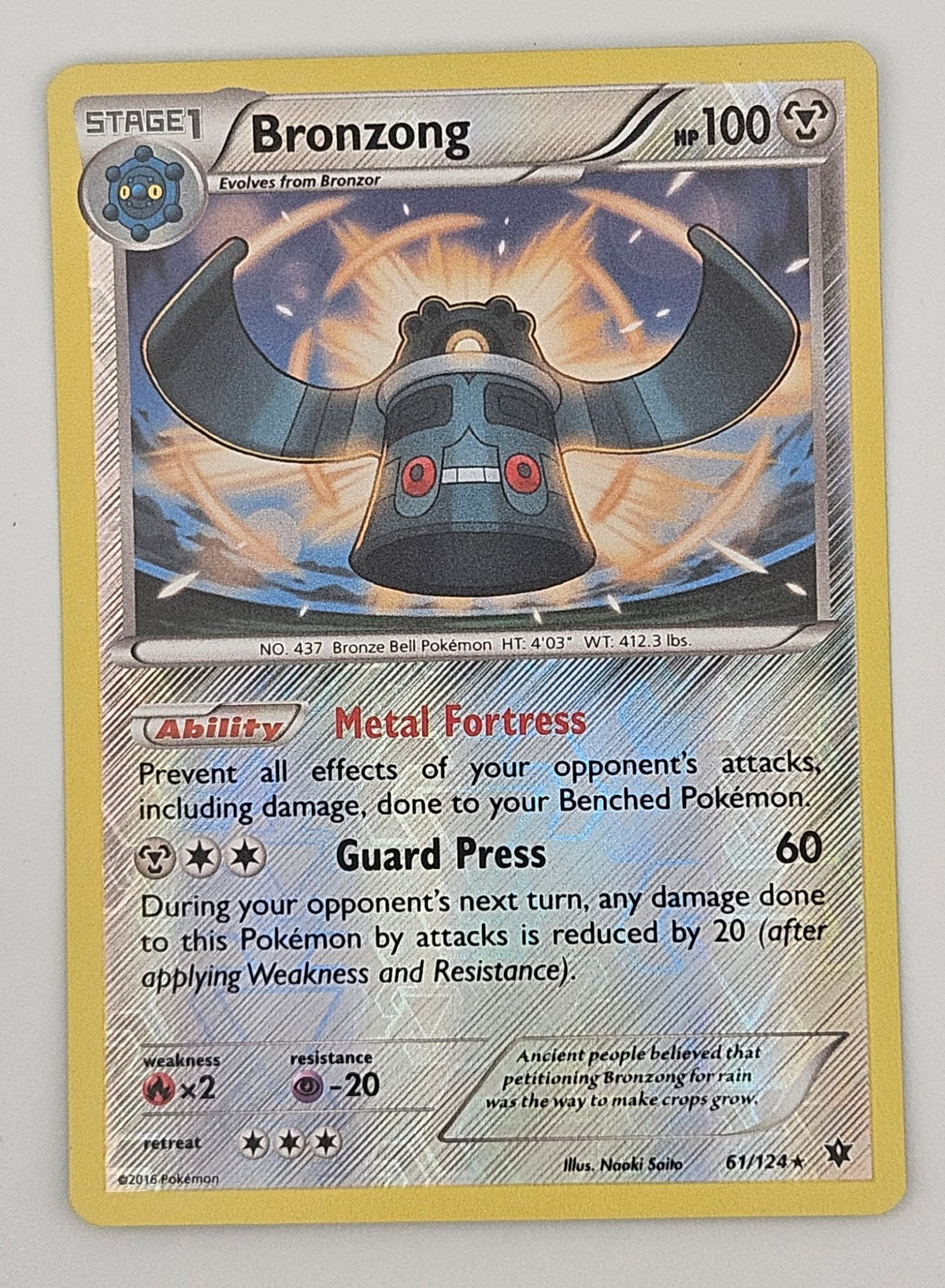 Bronzong 61/124 Holo
