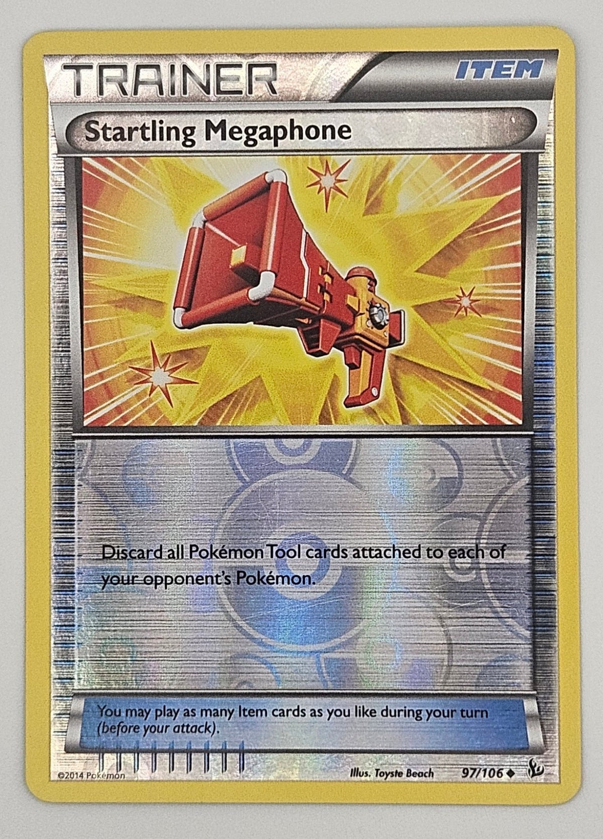 Startling Megaphone 97/106 Reverse Holo