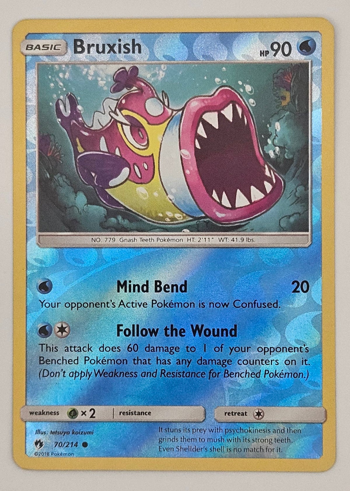 Bruxish 70/214 Reverse Holo