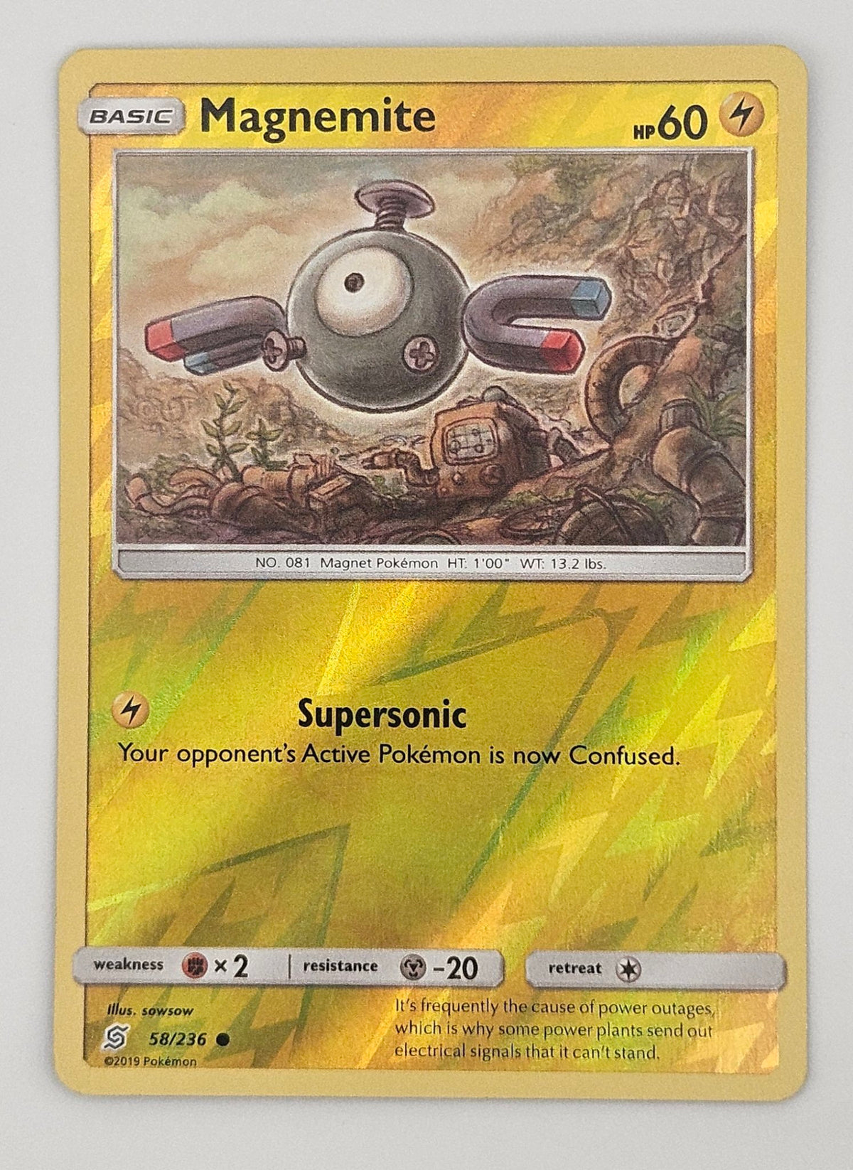 Magnemite 58/236 Reverse Holo