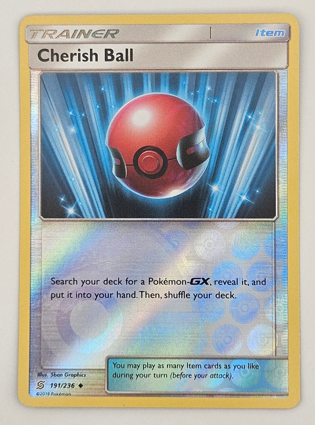Cherish Ball 191/236 Reverse Holo