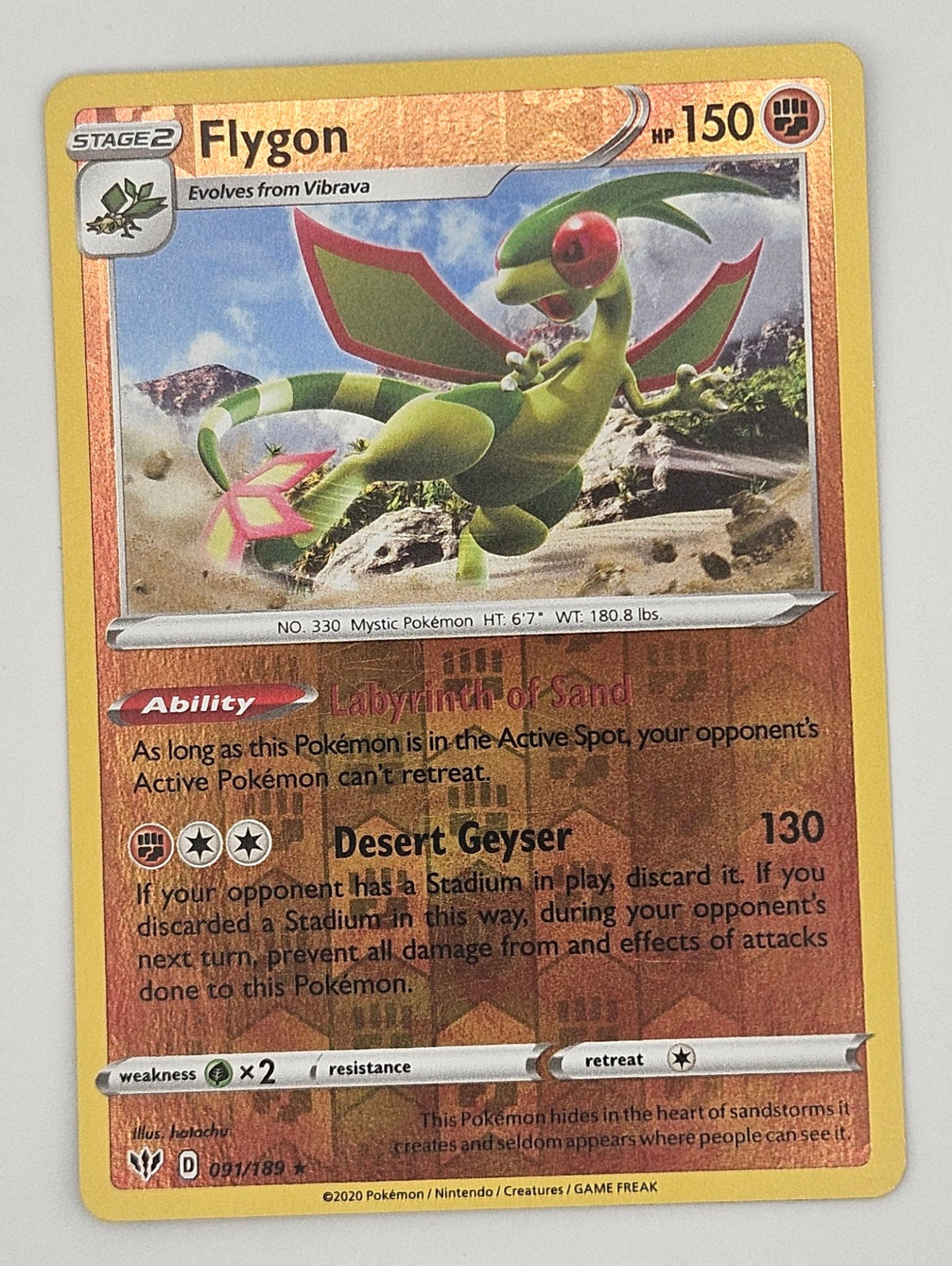 Flygon 091/189 Reverse Holo