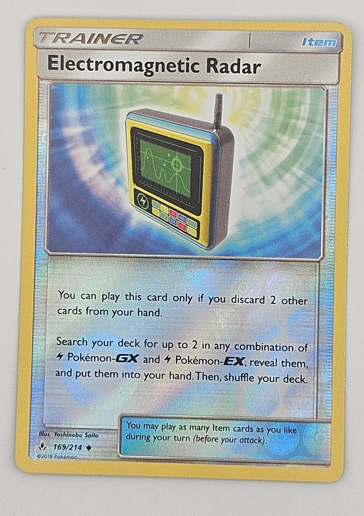 Electromagnetic Radar 169/214 Reverse Holo