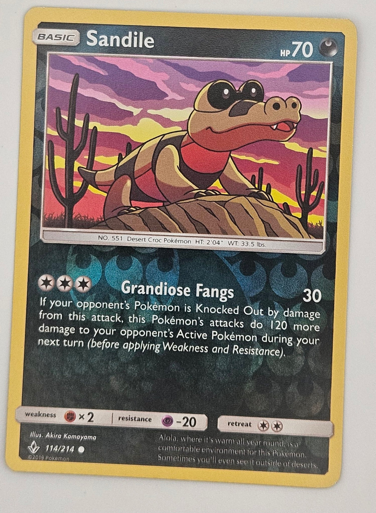 Sandile 114/214 Reverse Holo