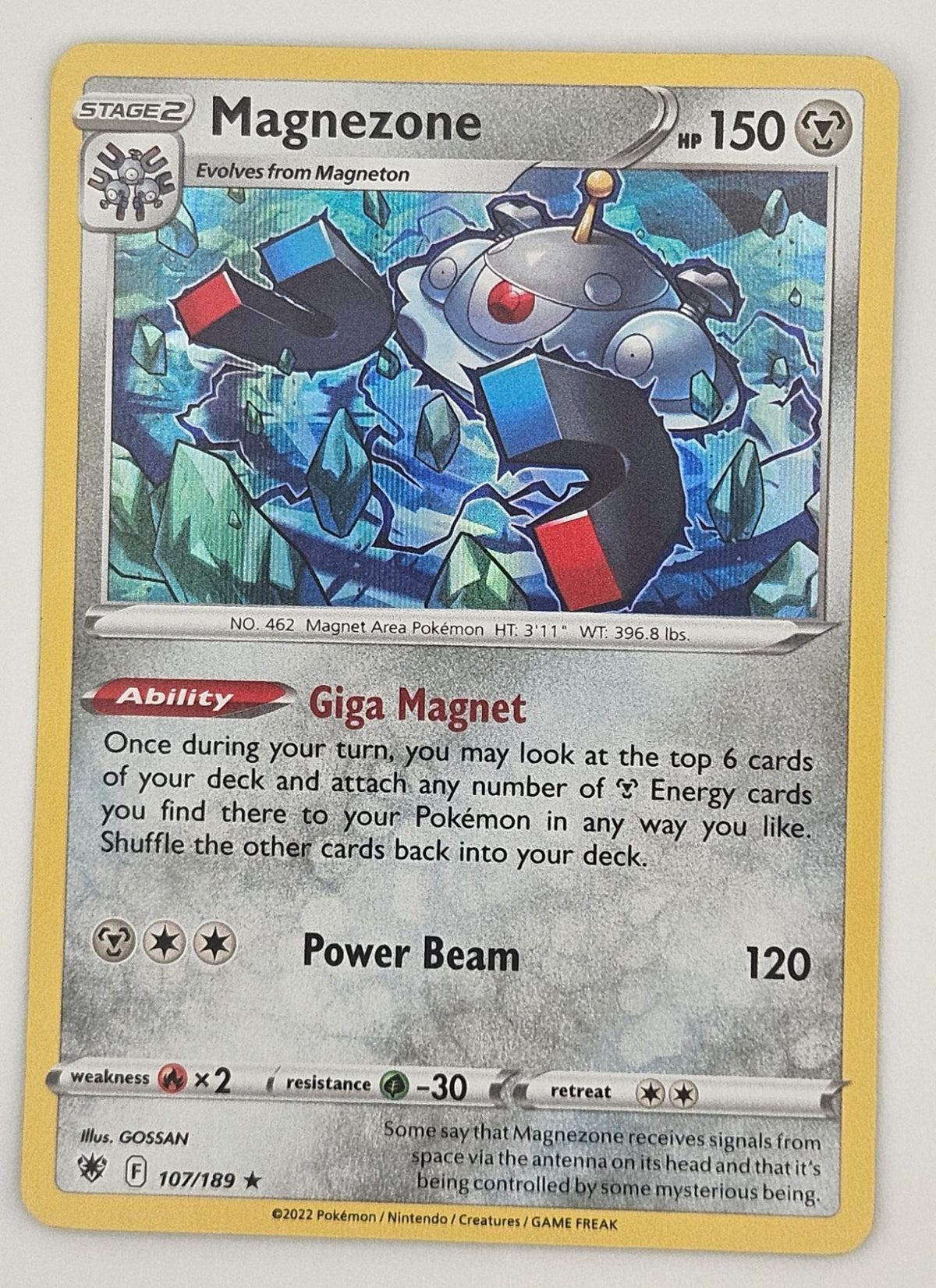 Magnezone 107/189 Reverse Holo
