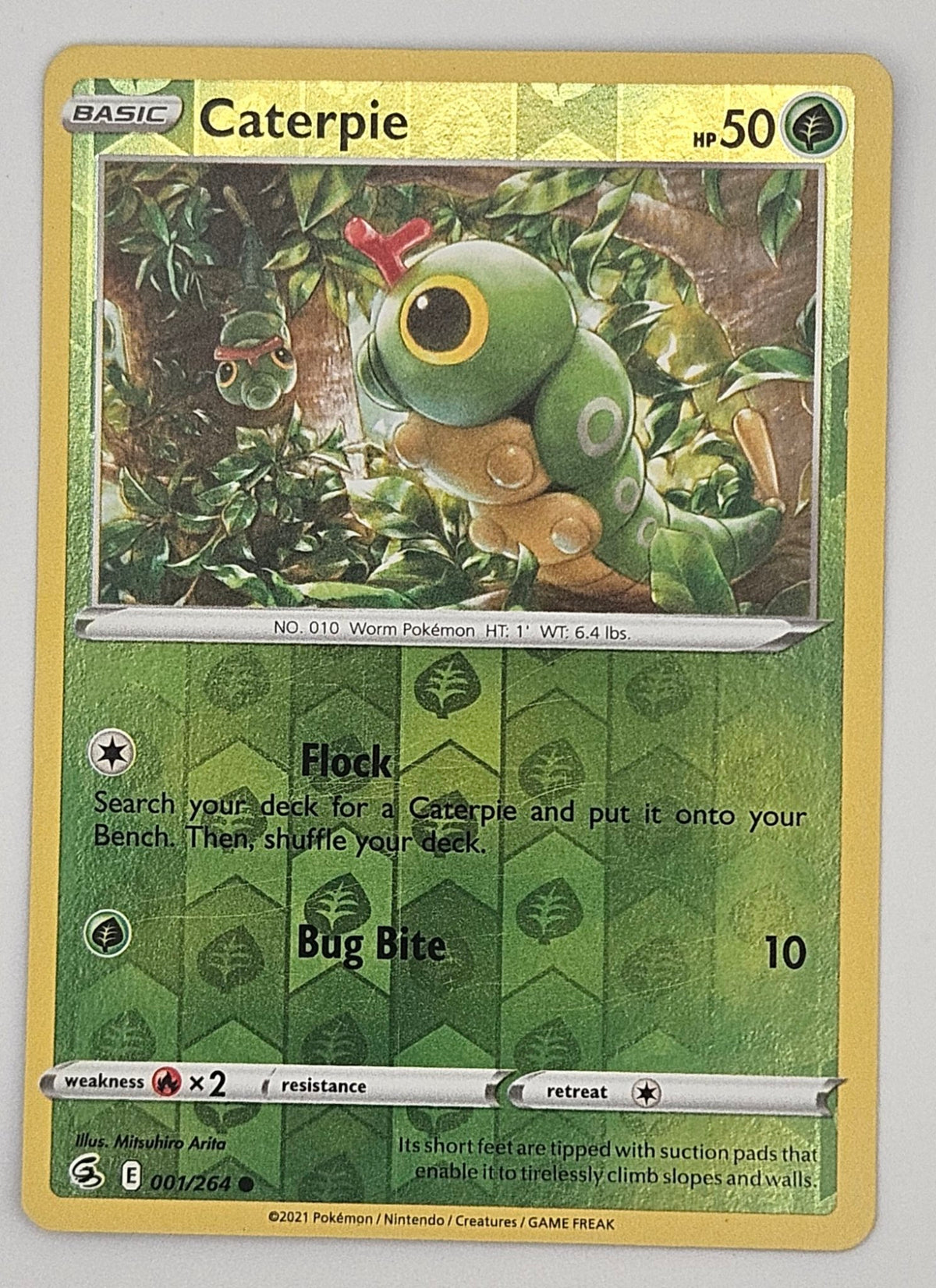 Caterpie 001/264 Reverse Holo