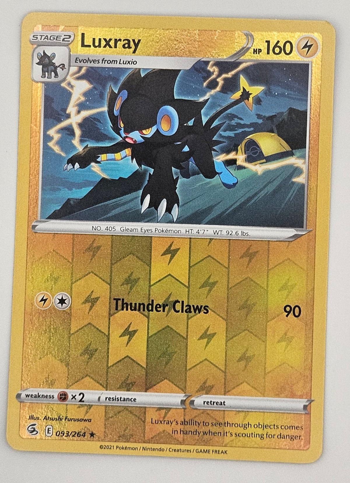 Luxray 093/264 Reverse Holo