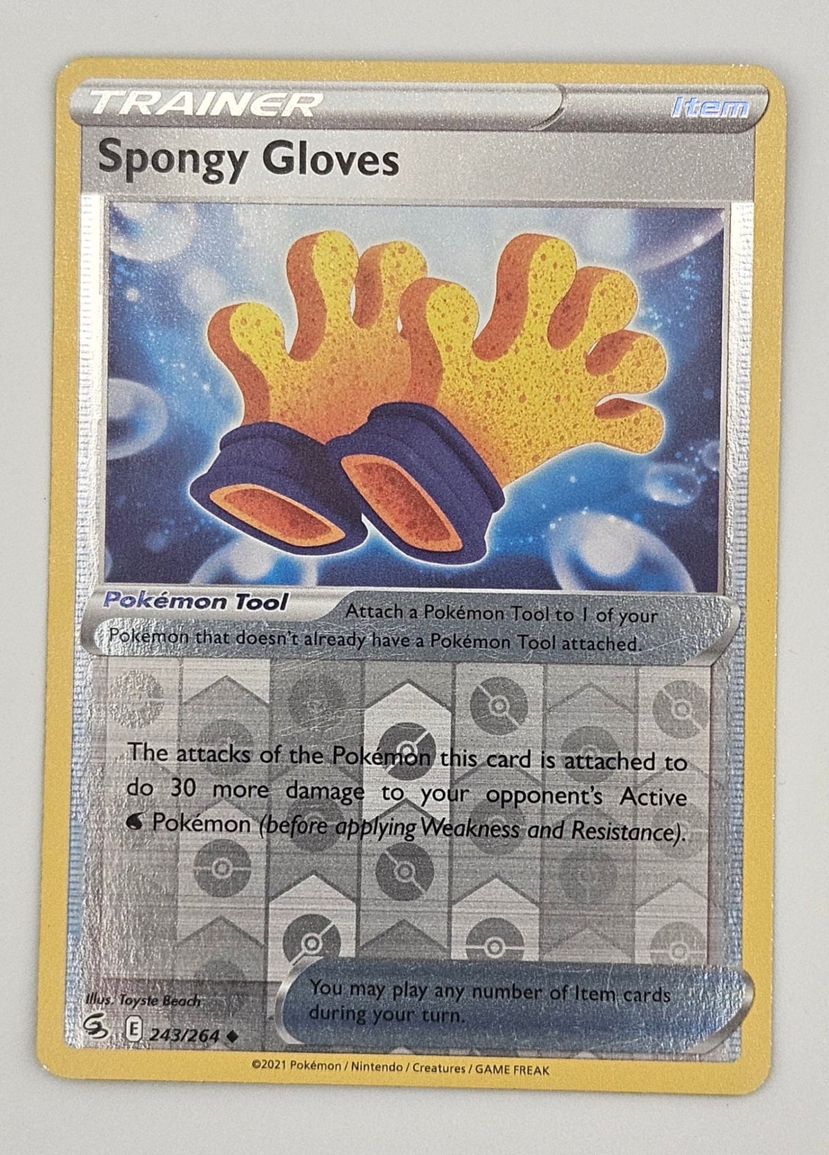 Spongy Gloves 243/264 Reverse Holo