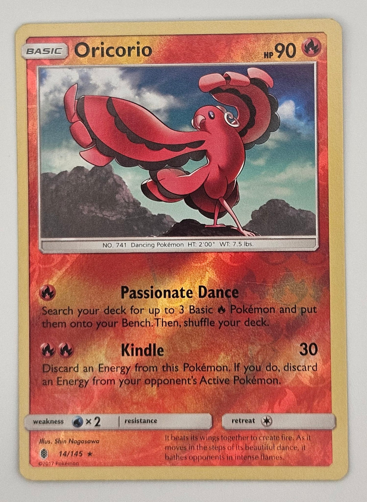 Oricorio 14/145 Reverse Holo