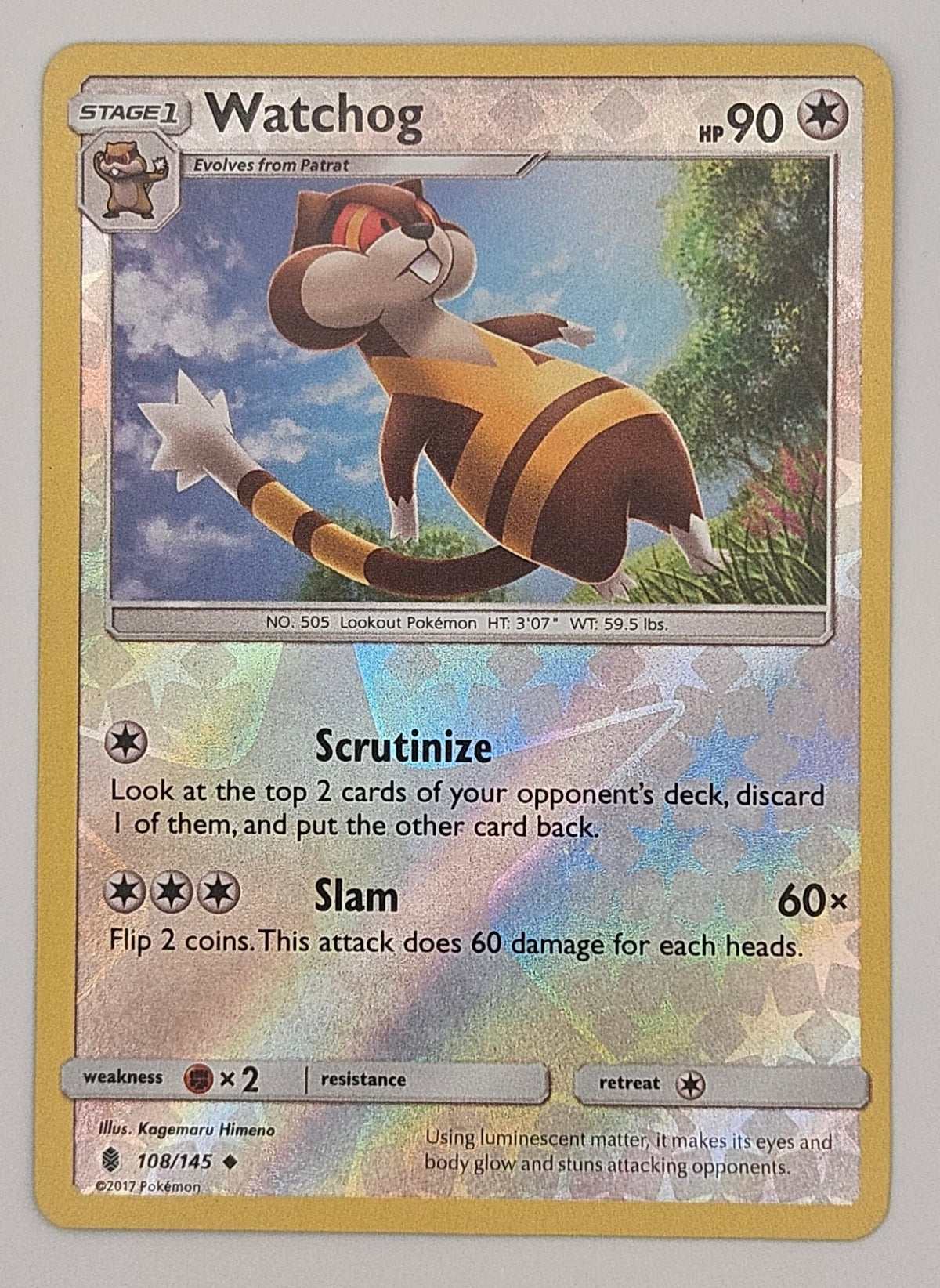 Watchog 108/145 Reverse Holo