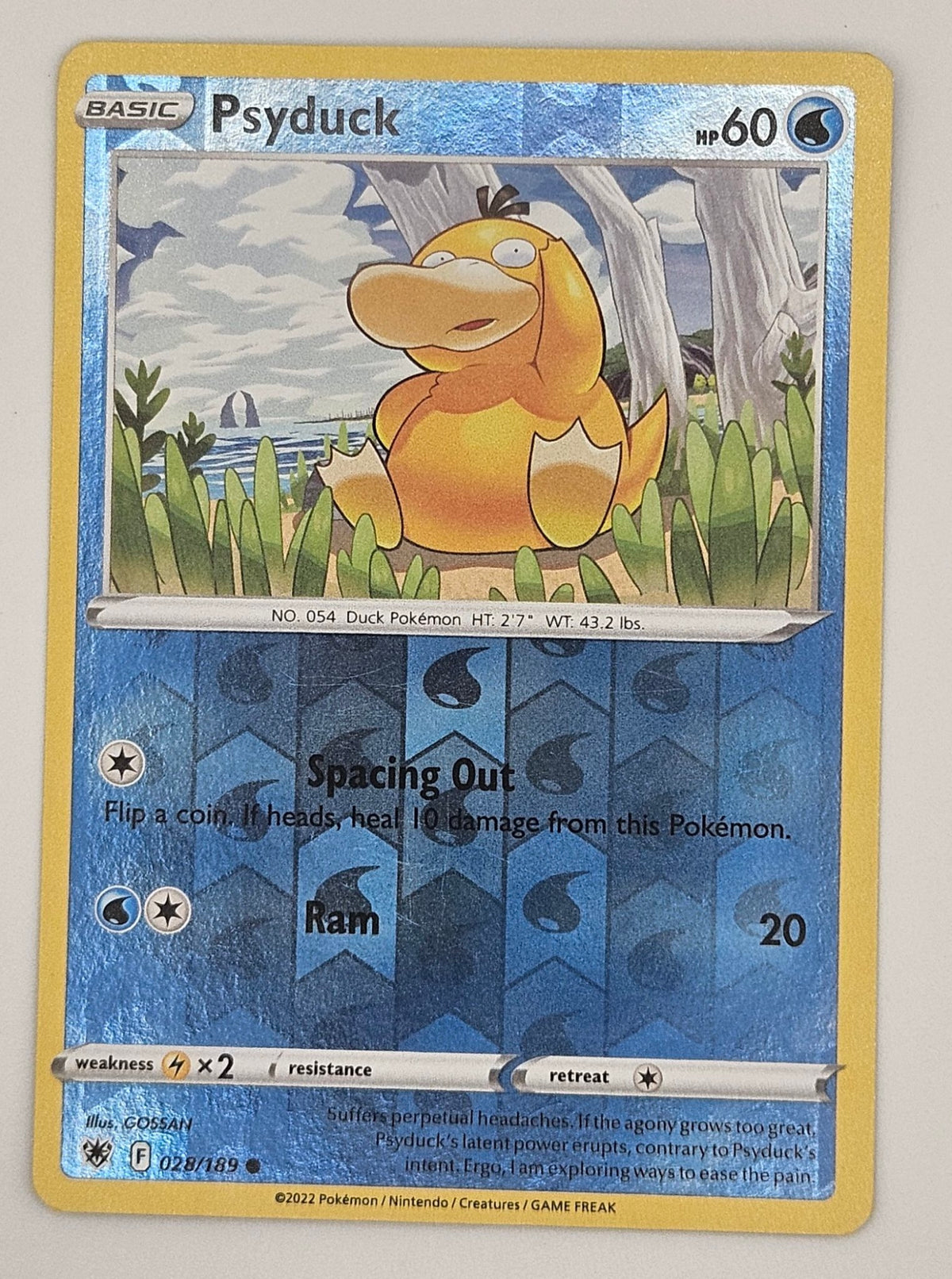 Psyduck 028/189 Reverse Holo