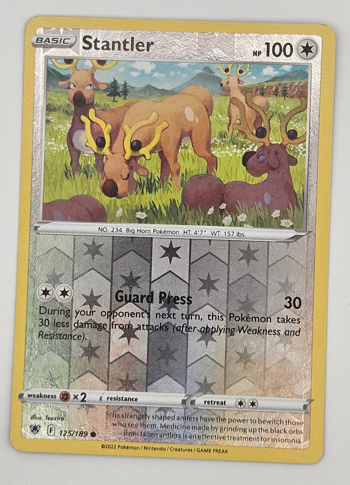 Stantler 125/189 Reverse Holo