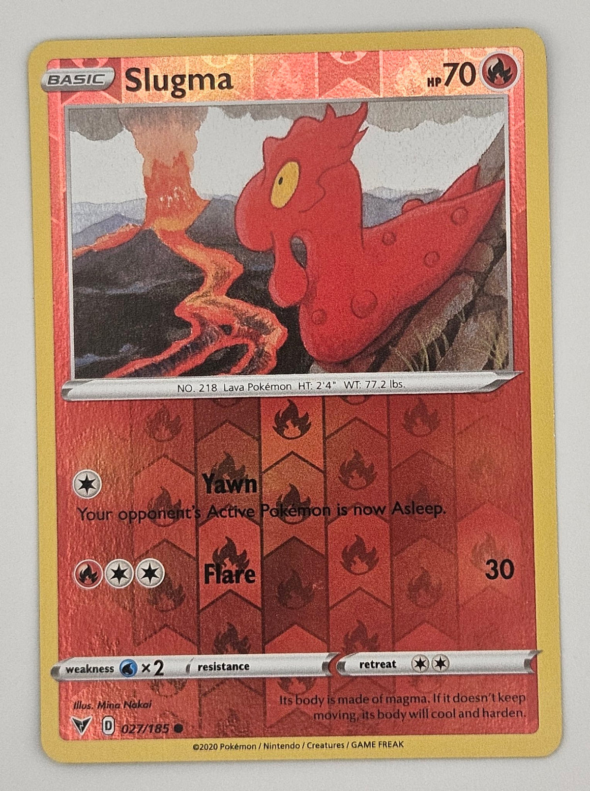 Slugma 027/185 Reverse Holo