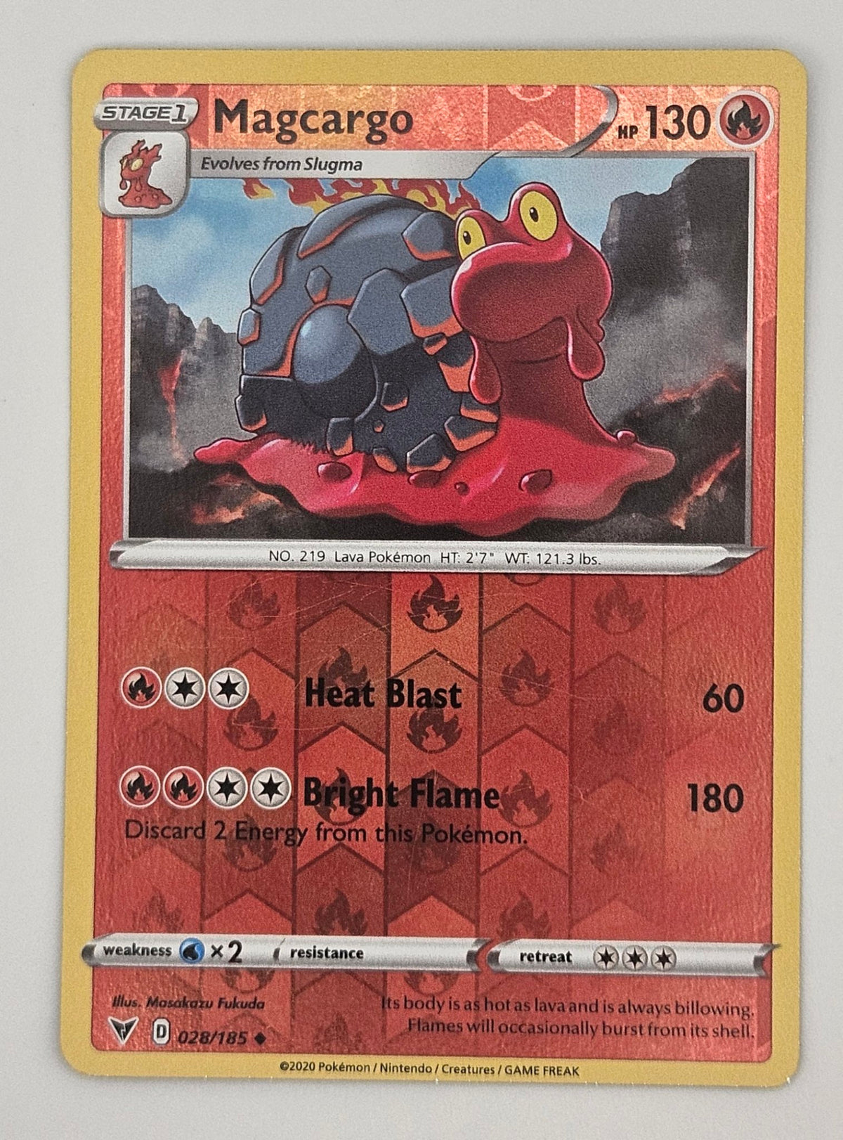 Magcargo 028/185 Reverse Holo
