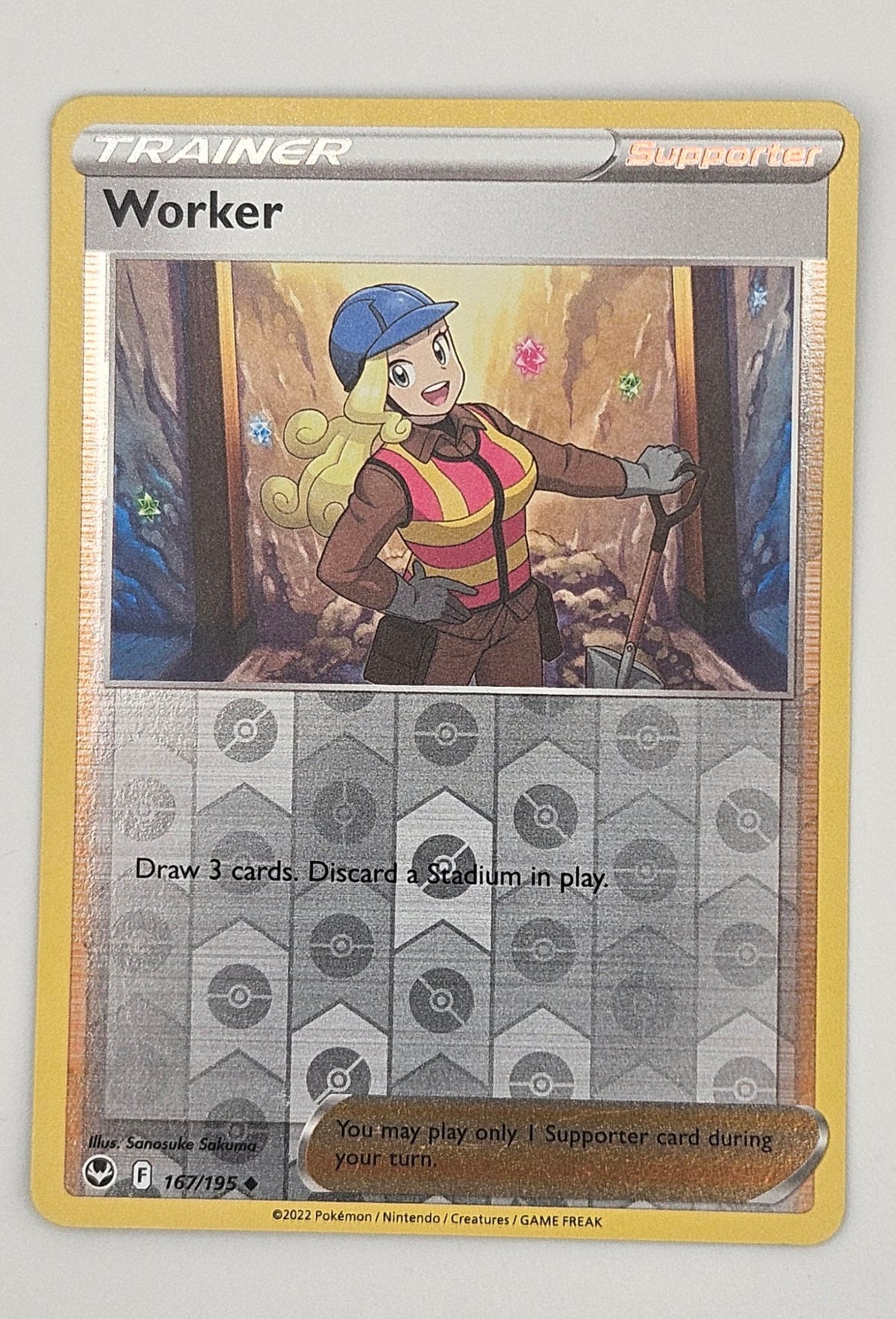 Worker 167/195 Reverse Holo