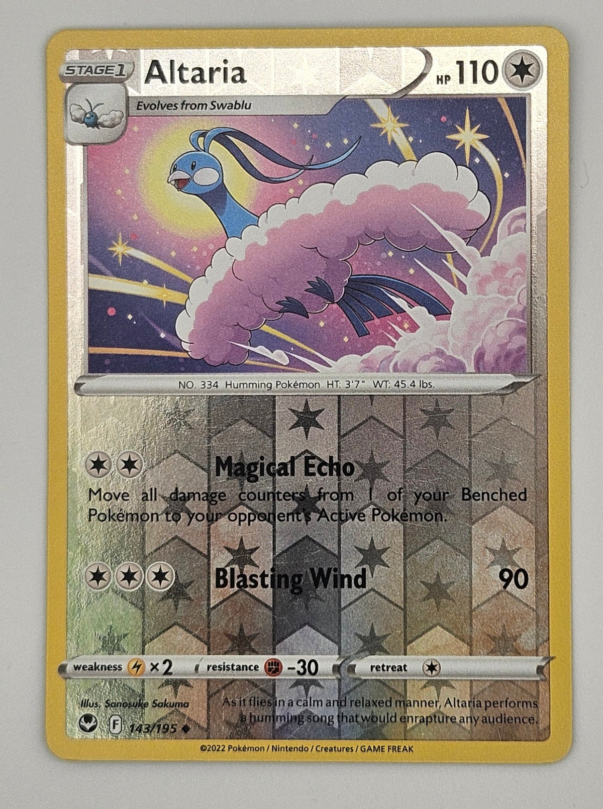 Altaria 143/195 Reverse Holo