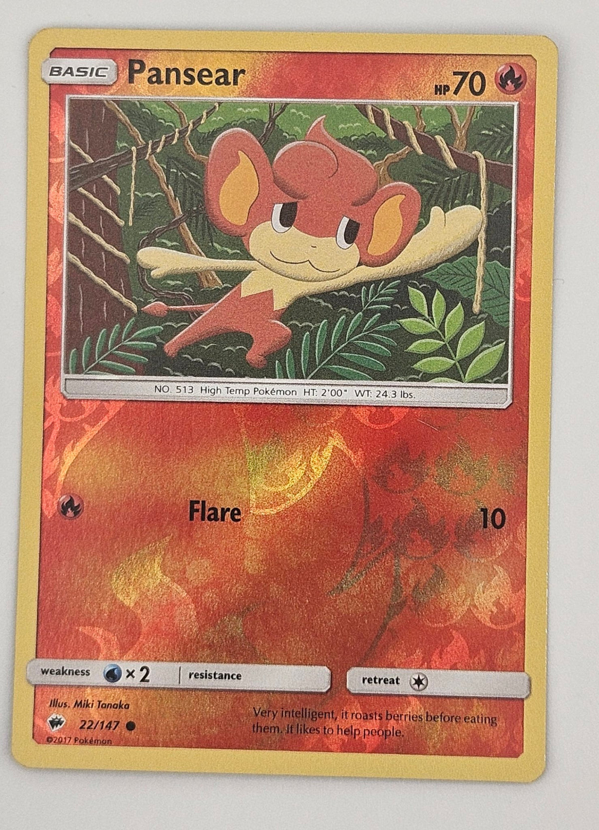 Pansear 022/147 Reverse Holo