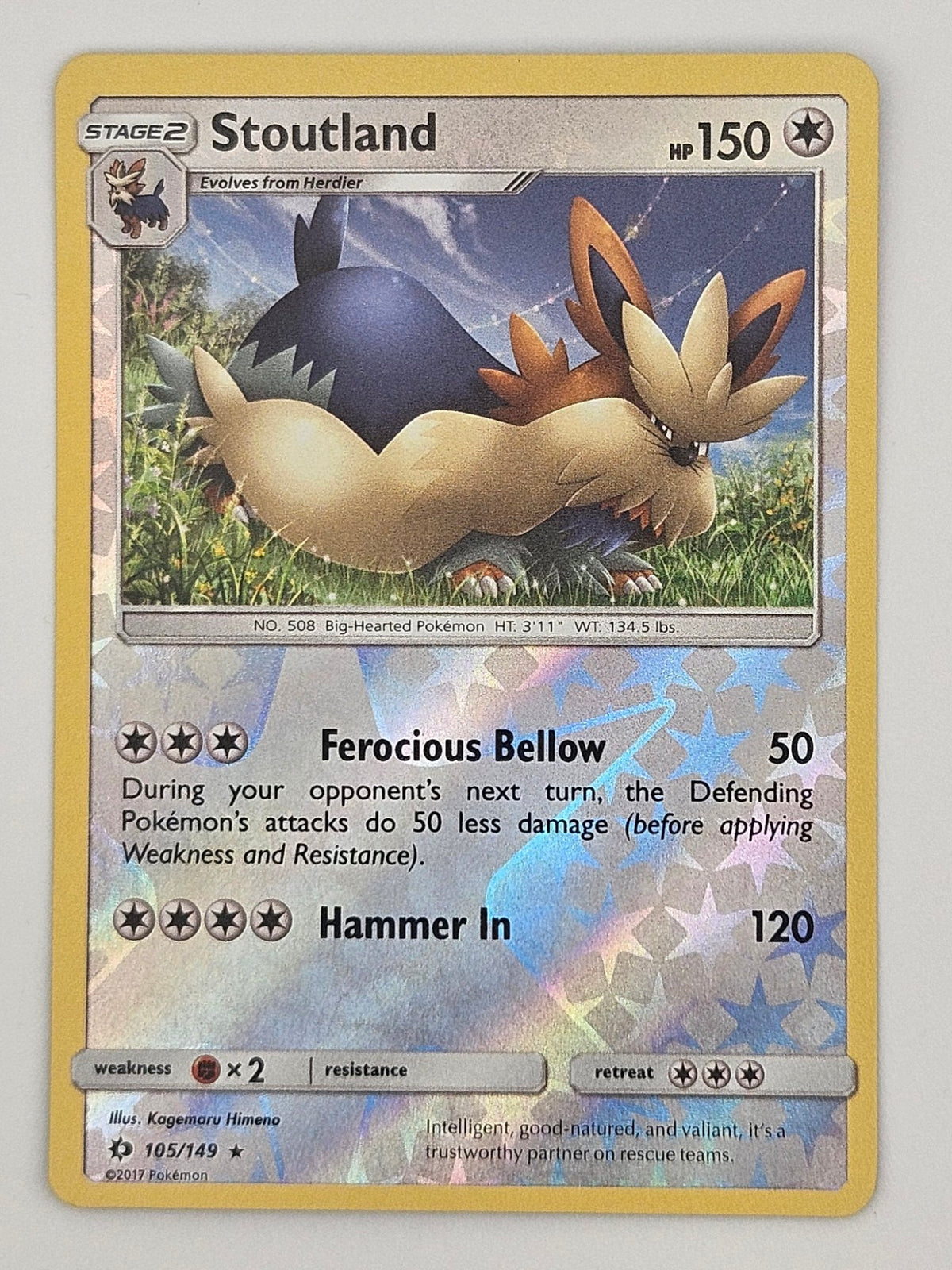 Stoutland 105/149 Reverse Holo