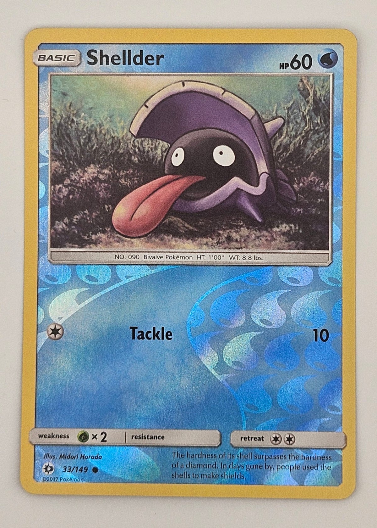 Shellder 033/149 Reverse Holo