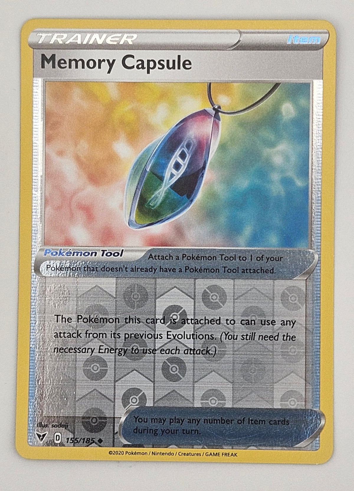 Memory Capsule 155/185 Reverse Holo