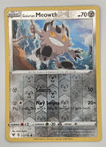 Galarian Meowth 112/185 Reverse Holo