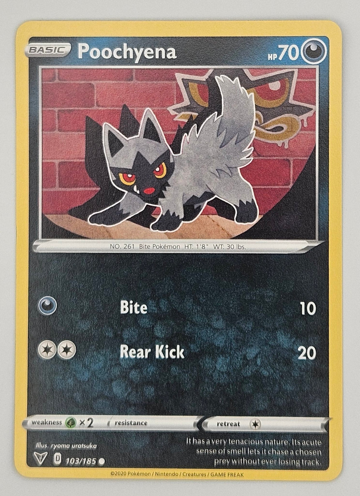 Poochyena 103/185 Reverse Holo