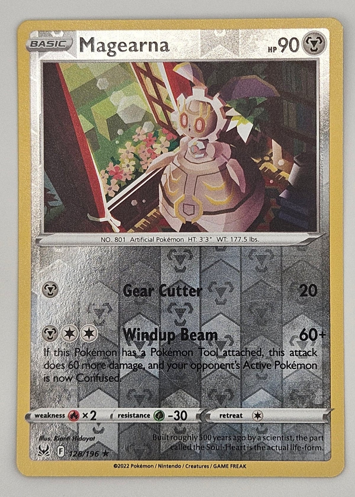 Magearna 128/196 Reverse Holo