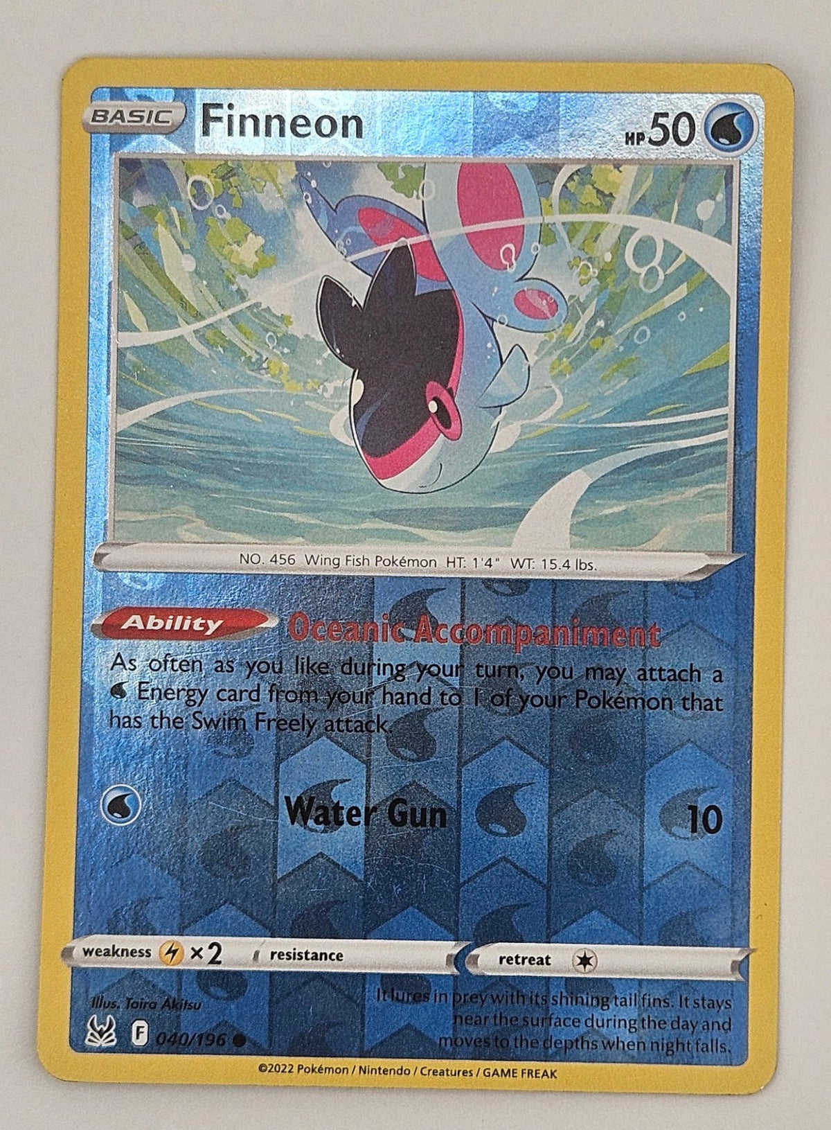 Finneon 040/196 Reverse Holo