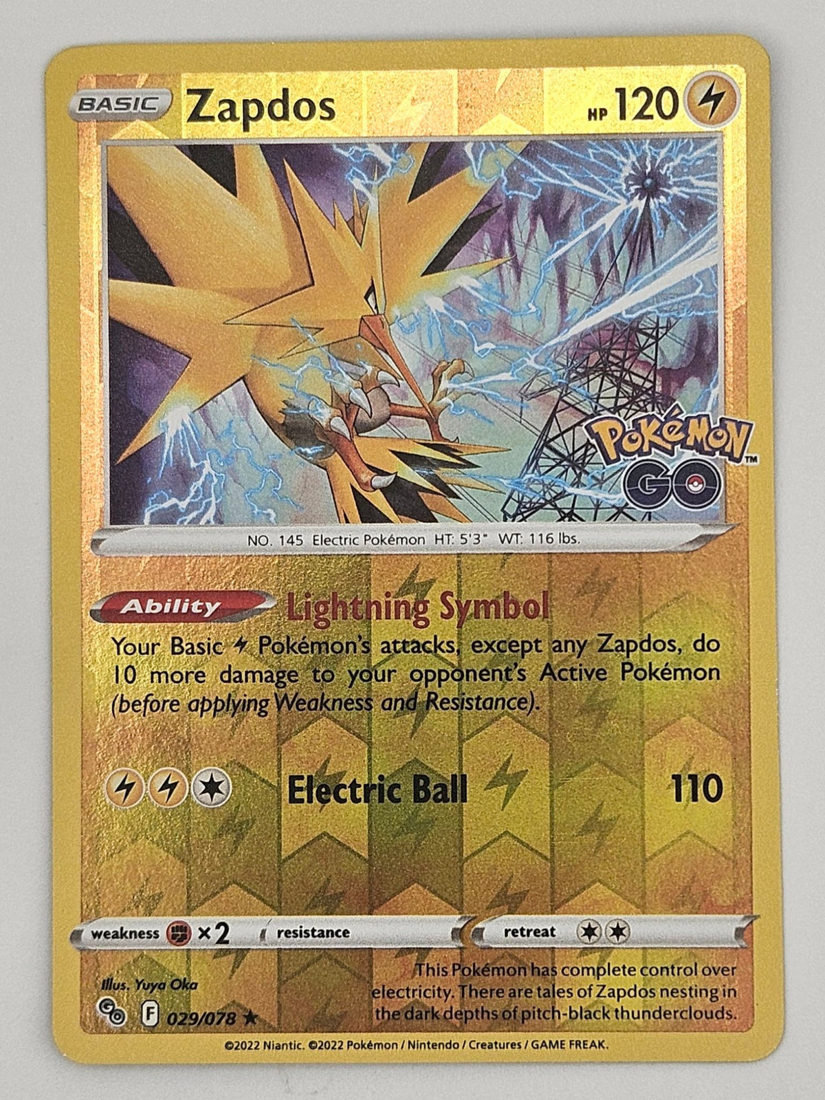 Zapdos 029/078 Reverse Holo