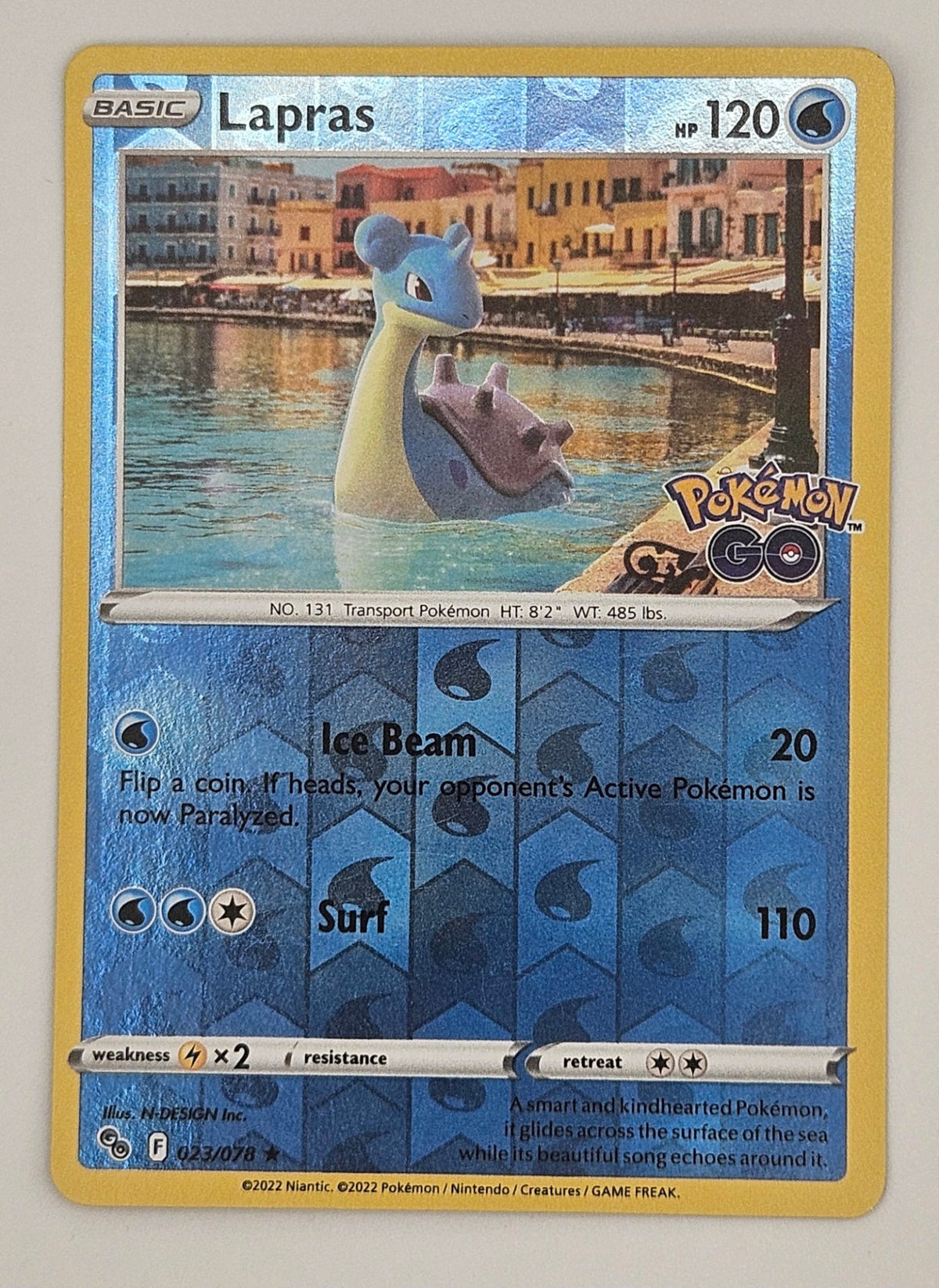 Lapras 023/078 Reverse Holo