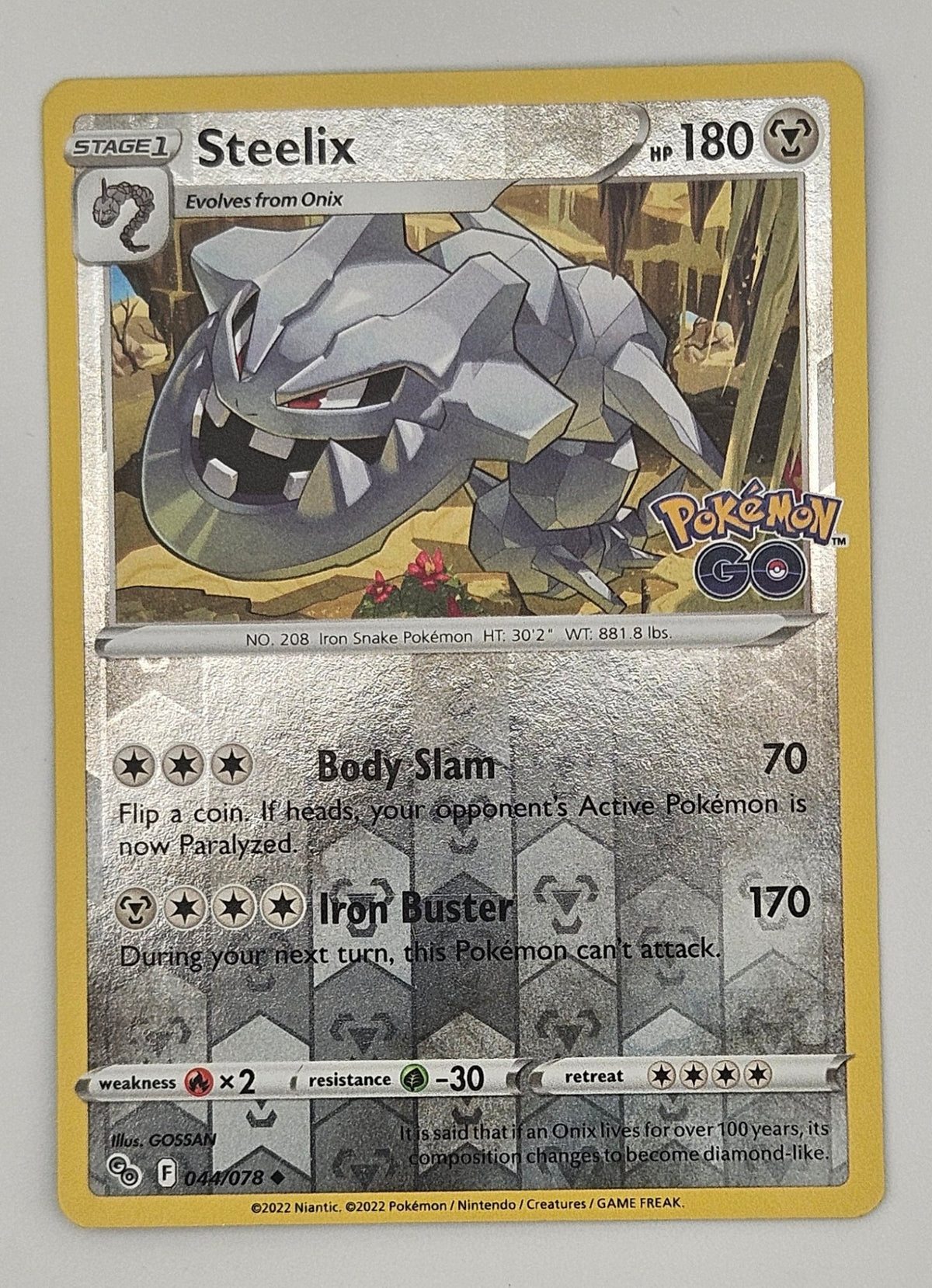 Steelix 044/078 Reverse Holo