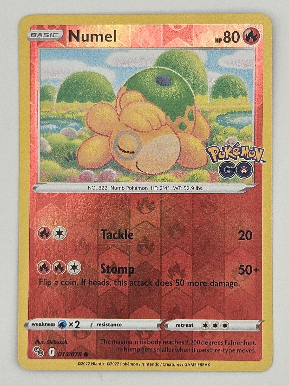 Numel 013/078 Reverse Holo